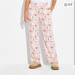 Vinyl Nutcracker Lounge Pants Large